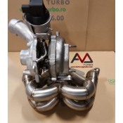 GTB2260VK + Tubular Manifold for 2.0TDI CBAB/CBDA/CBDB