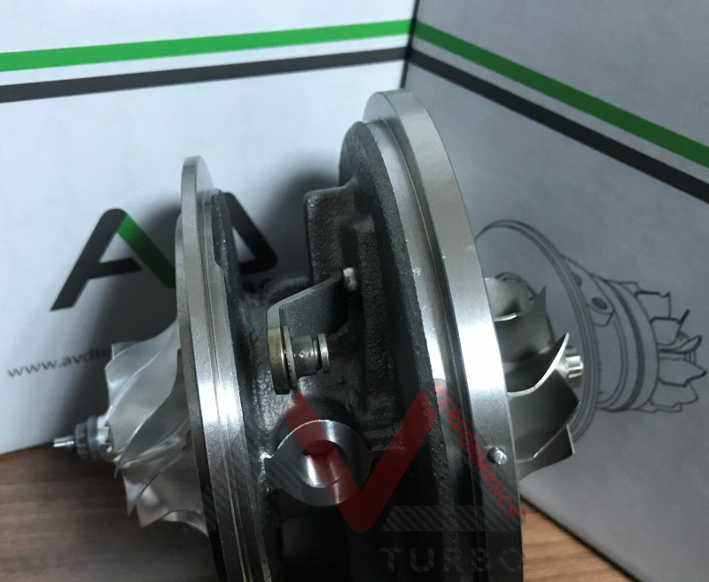 GTB2260VK CHRA - Ultra light Turbine wheel + Billet Compressor wheel GEN I 6+6